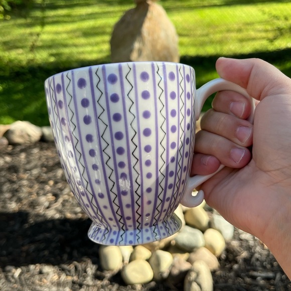 Starbucks Other - 🤩 Mug Sale! Starbucks Purple Polka Dot Line Barista Mug